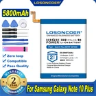 100% Оригинальный аккумулятор LOSONCOER 5800 мА ч EB-BN972ABU для Samsung GALAXY Note 10 + Note10 Plus Note10 + Plus SM-N975F SM-N975DS