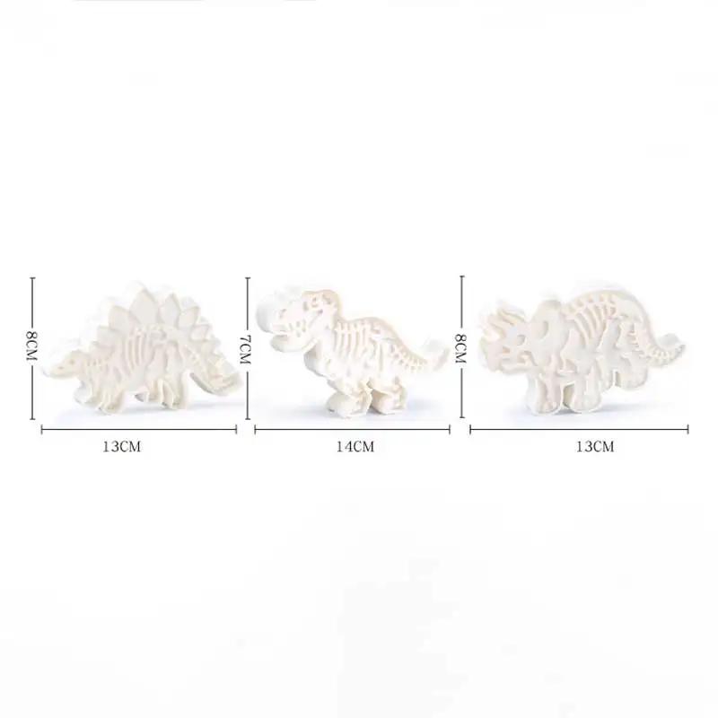 

Embossing Dinosaur Biscuit Mold Mould Sugar 3D Craft Dessert Baking Mold Fondant Decoration Tool
