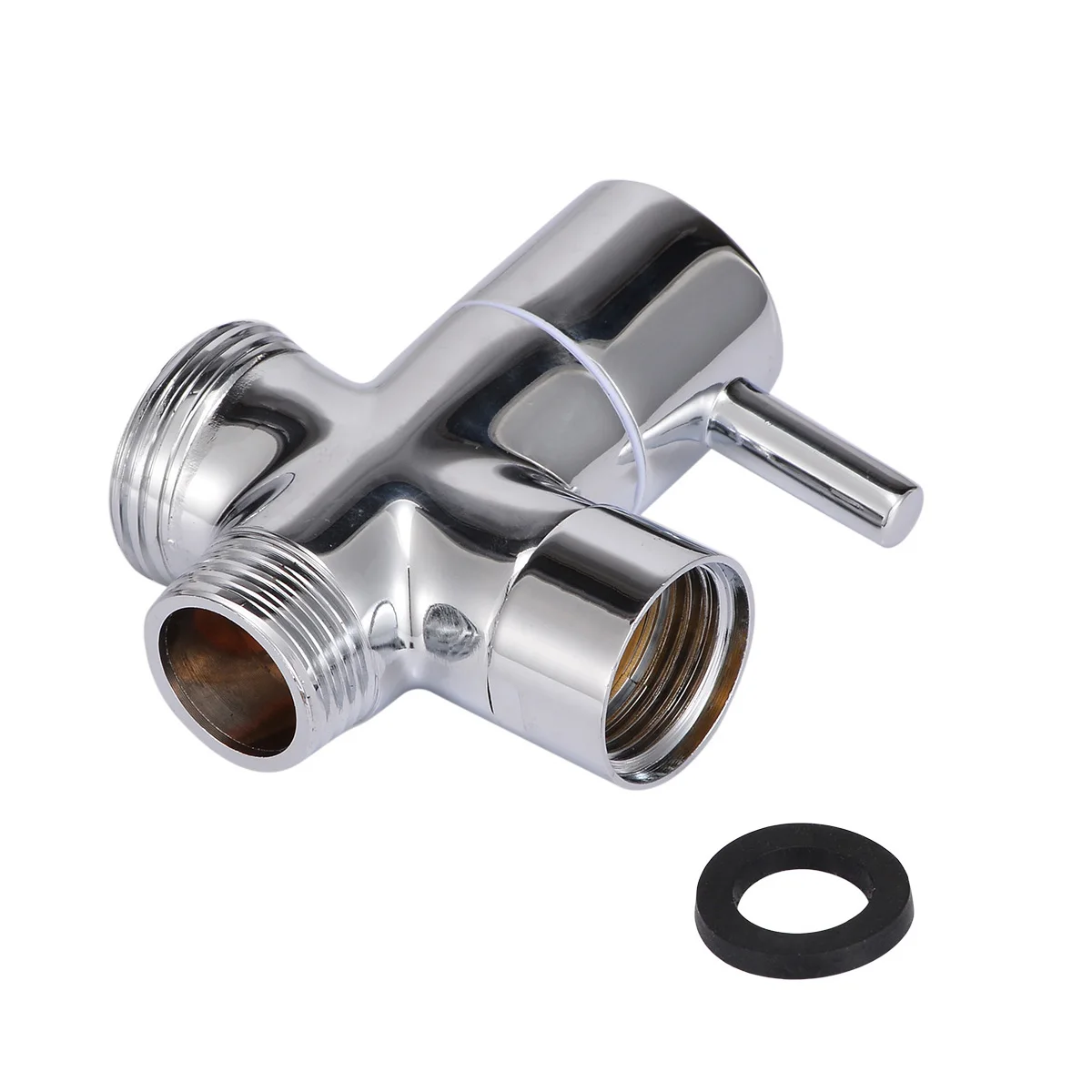 Латунная насадка для душа с тройным отверстием и Т образным адаптером|Смесители