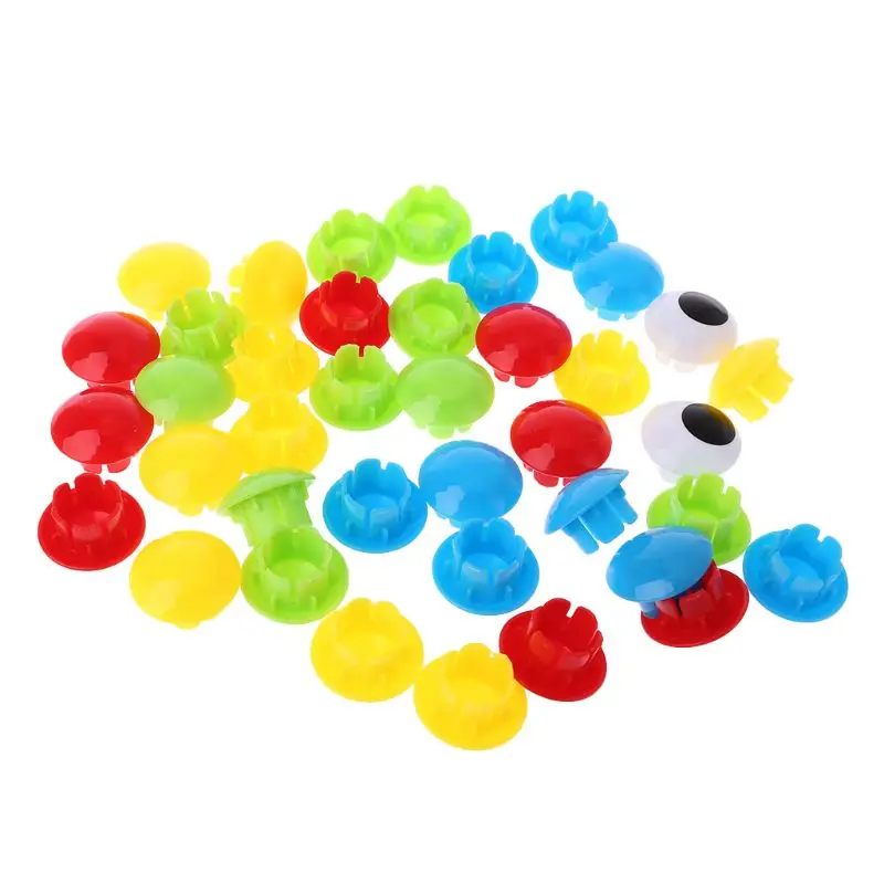 

3D кнопки, грибы, игрушки для ногтей, детские головоломки, головоломки, доска, образовательные Подарки, игровой комплект