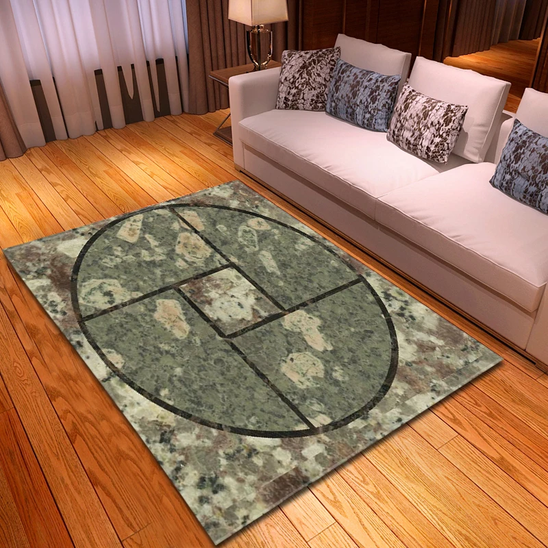 Ковер в винтажном стиле мягкий фланелевый коврик для столовой коврики спальни