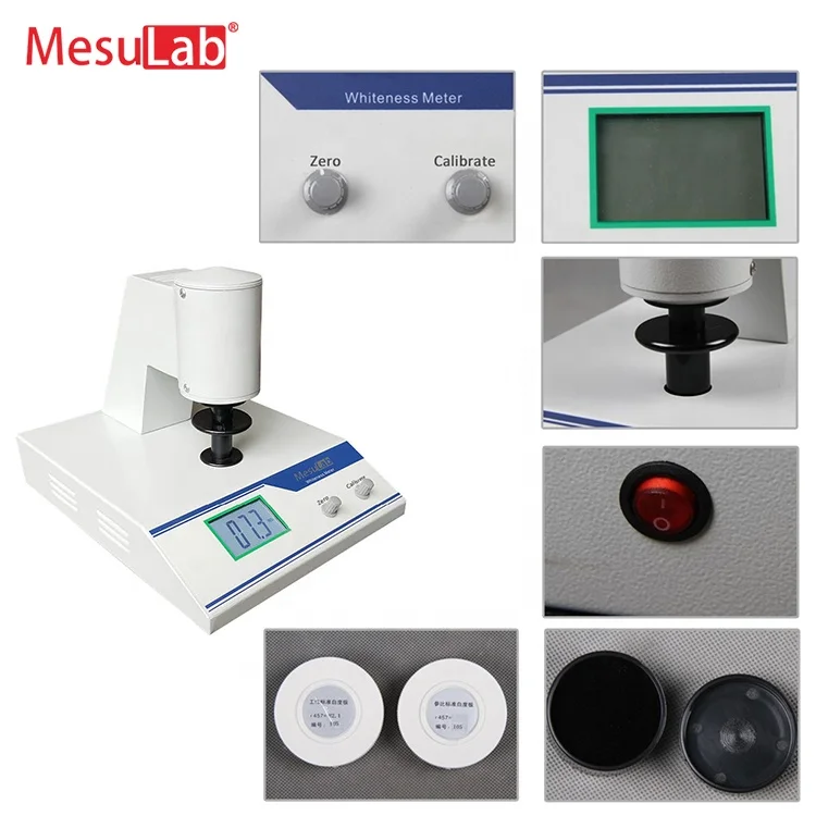 

Factory hot sale blue white flow meter black densitometer and