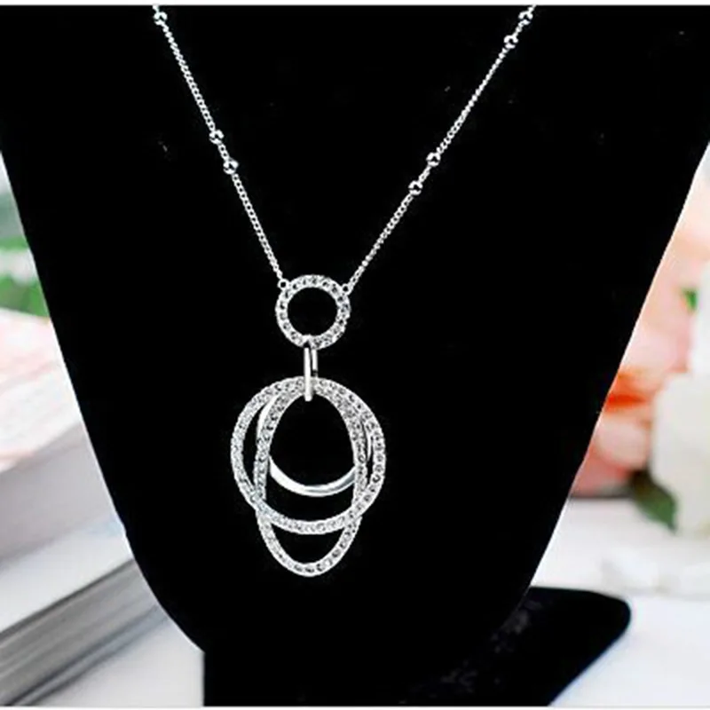 

Luxury Fashion 40+5CM Necklace Gold-plated with AAA New Zirconium Necklace Necklaces for Women