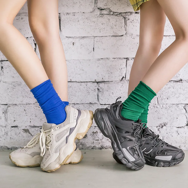 Женские носки высокое качество Женская мода 2020 Японский Корейский стиль Kawaii с