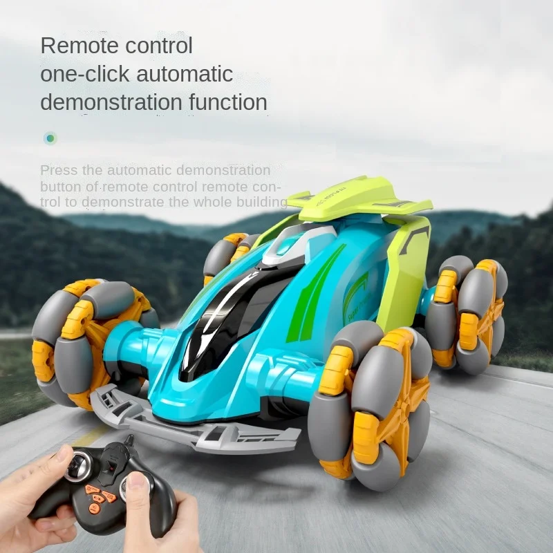 

Wireless 2.4g Remote Control Car Children Remote Control Spray Drift Stunt Car Tail Simulation Exhaust Remote Control Car Toy