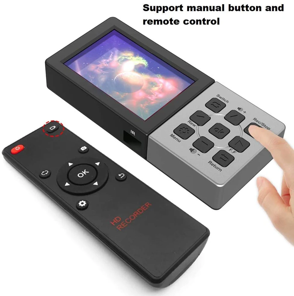 Ezcap 273 HD 1080P 60fps HDMI карта для видеозахвата коробка записи в реальном времени с