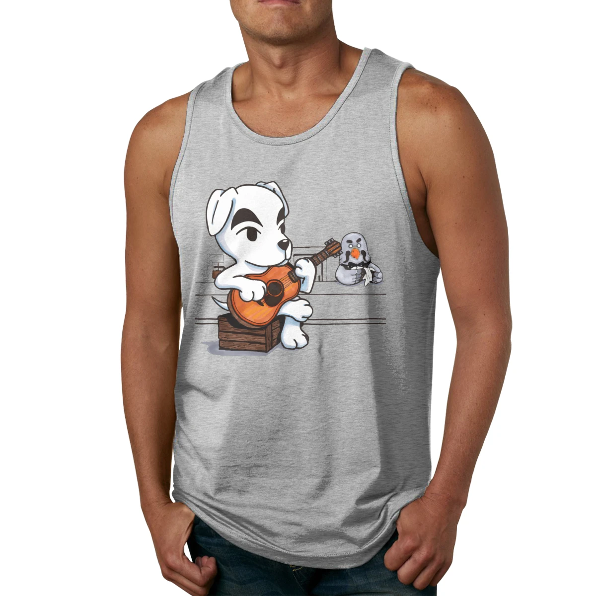 

Animal Crossing K.K. Slider Tank Top Unisex O-neck Summer Quality Cotton Tank Top