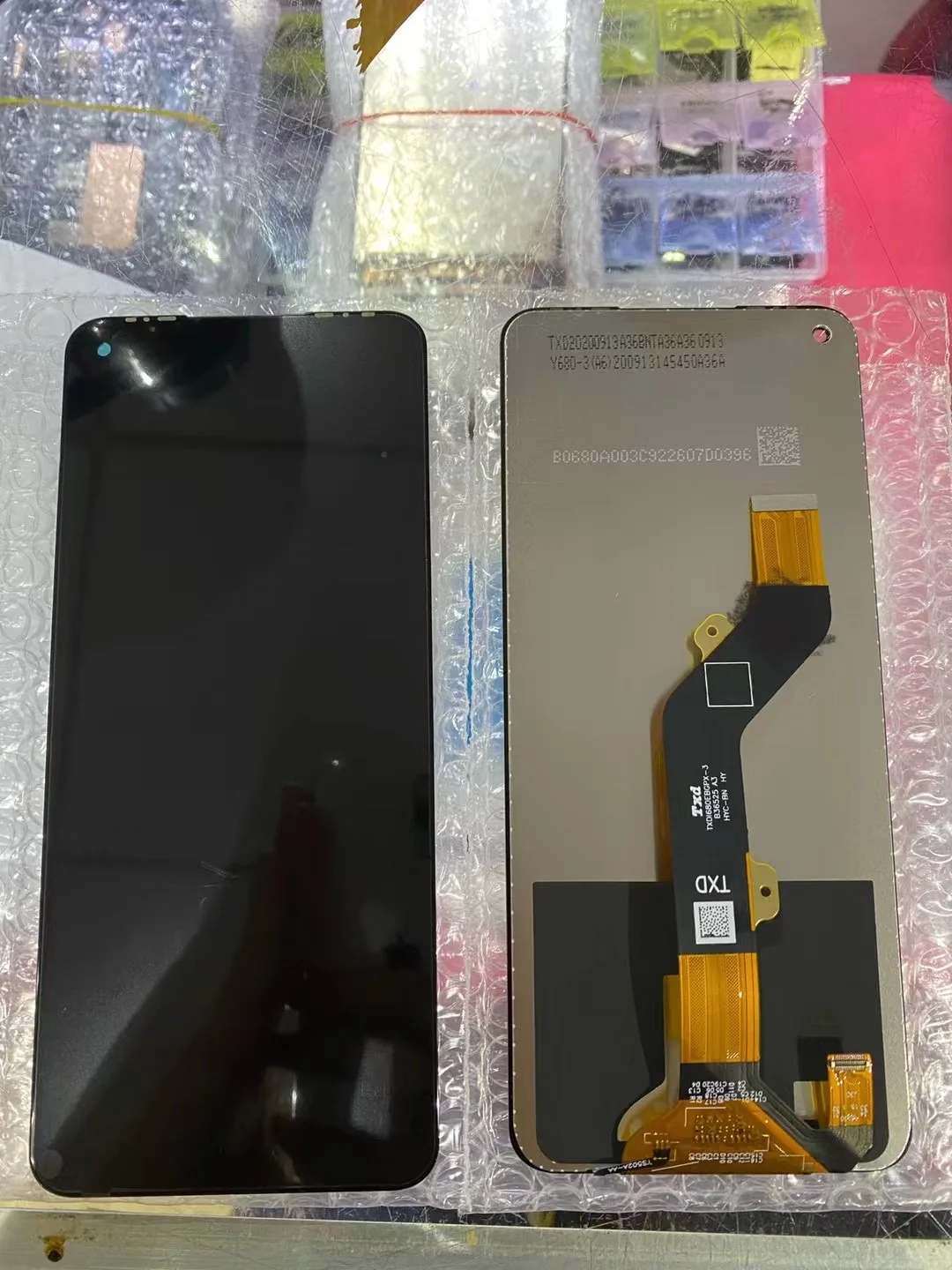 LCD Screen For Tecno Pouvoir 2 Pro LA7 Touch Digitizer Assembly 1 LA6 CA7 | Мобильные телефоны и аксессуары