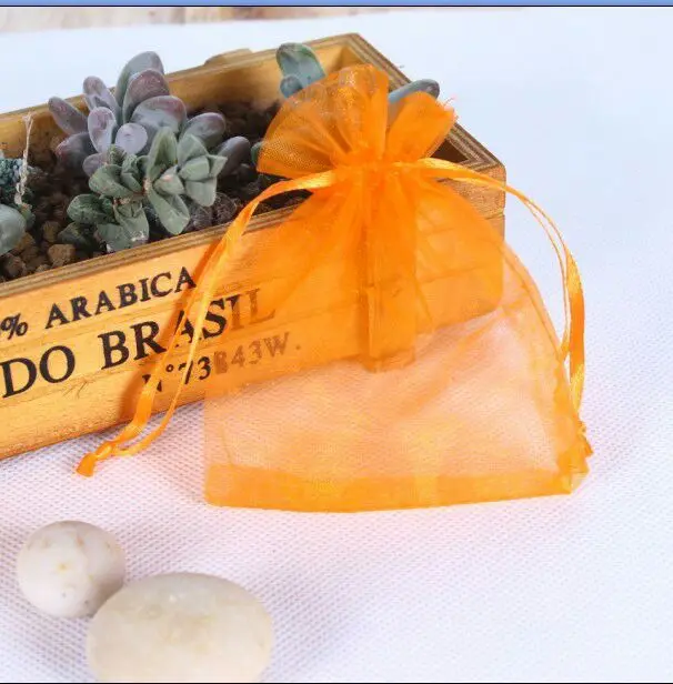 100 шт. прозрачные подарочные сумки из органзы | Дом и сад