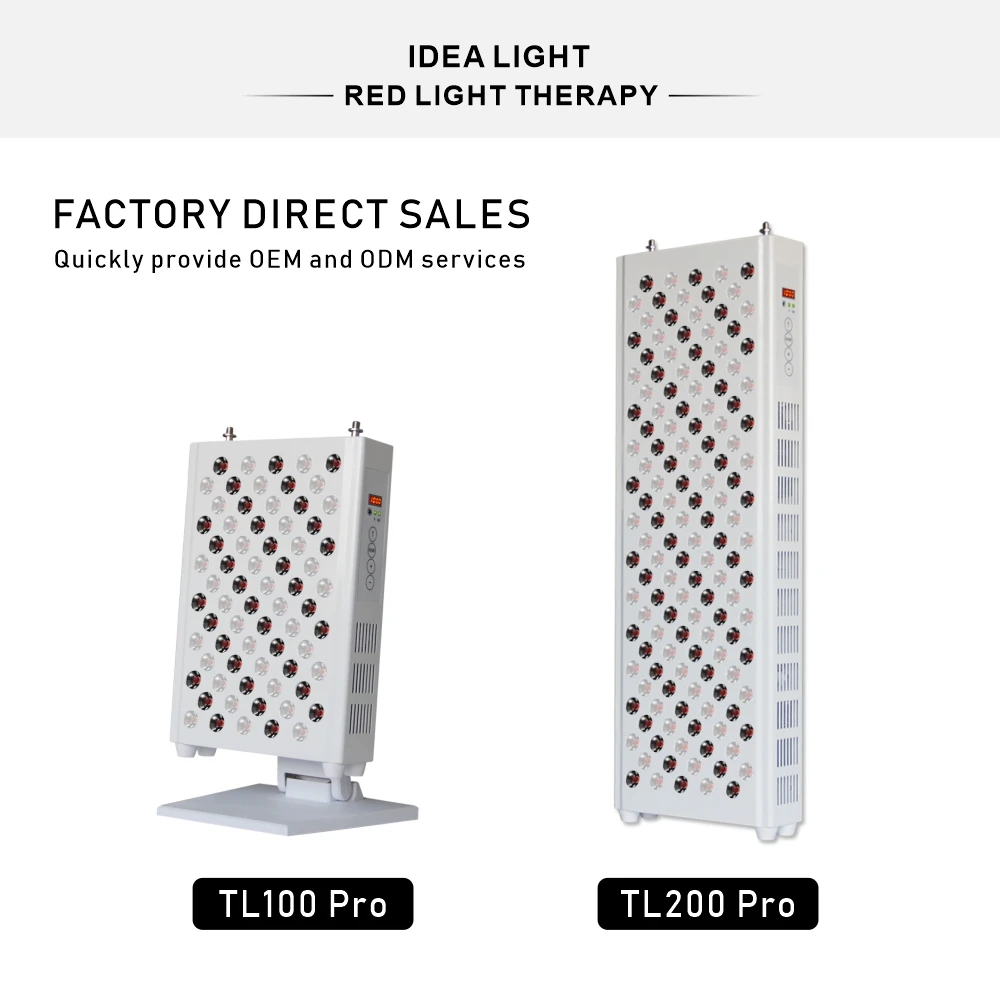 

IDEA LIGHT New Design TLPRO OEM Intelligent Timing Control Wrinkle Device 350W 700W 1050W Led Red Light Therapy