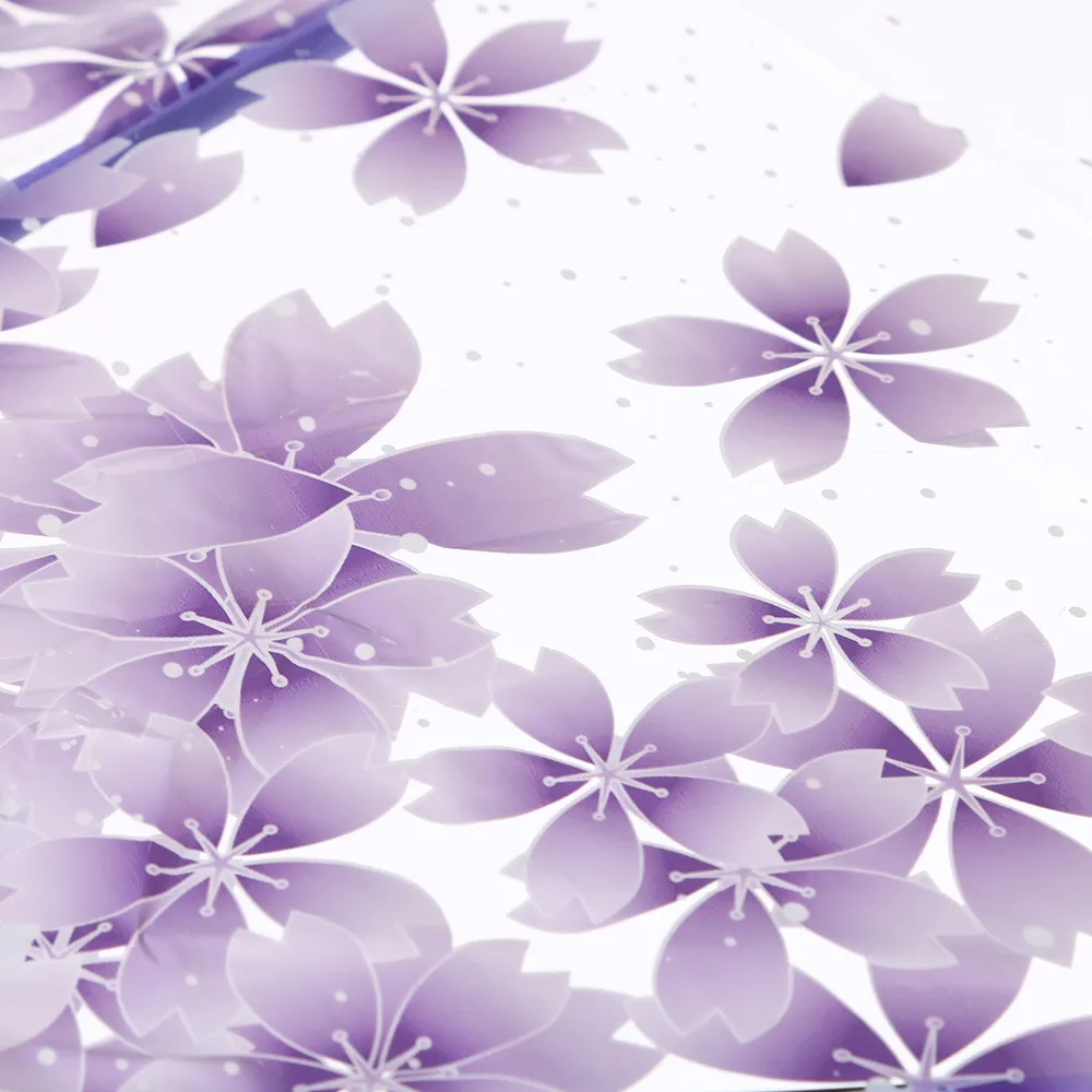 Прозрачный складной зонт для дождливой погоды женщин и мужчин компактный