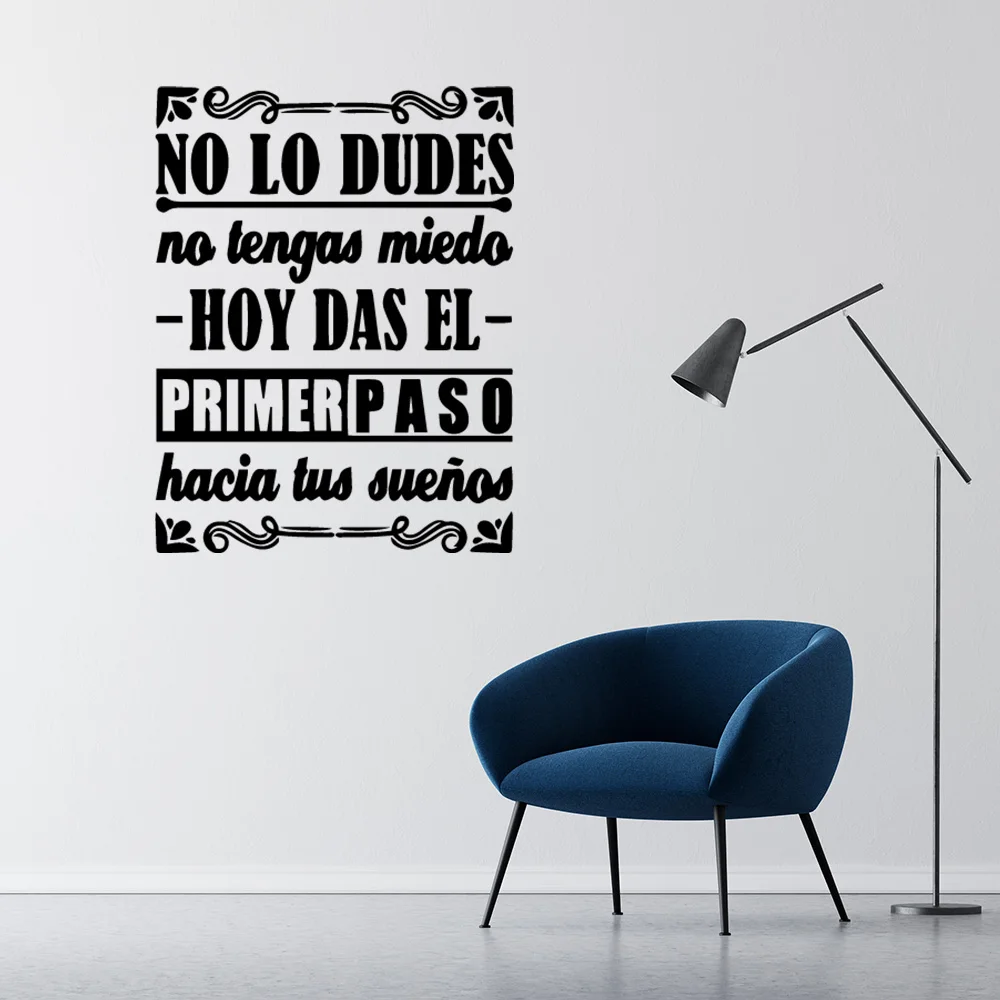 

Creative No lo dudes Wall Art Decal Wall Stickers Pvc Material For Living Room Kids Room Wall Art Decal