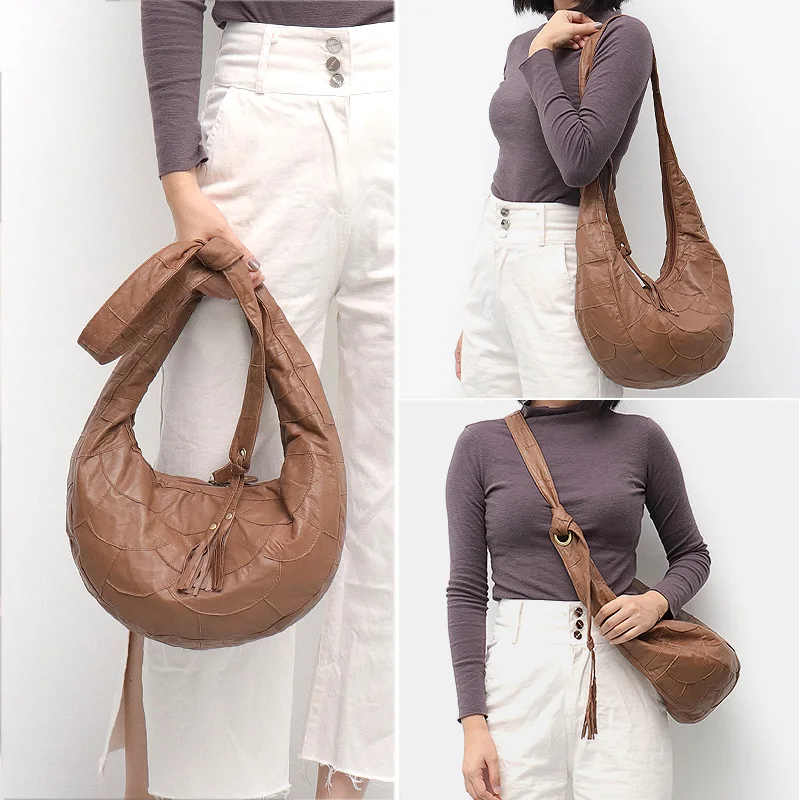 SC женские дизайнерские сумочки кожаные Лоскутные брендовые винтажные дамские