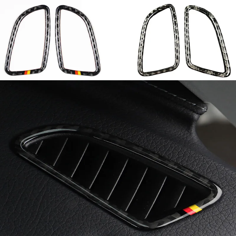 Car Accessories for Mercedes Benz C Class W205 C200 C180 GLC CZ Auto Dashboard Air Condition Vent Outlet Cover Trim Frame | Автомобили и