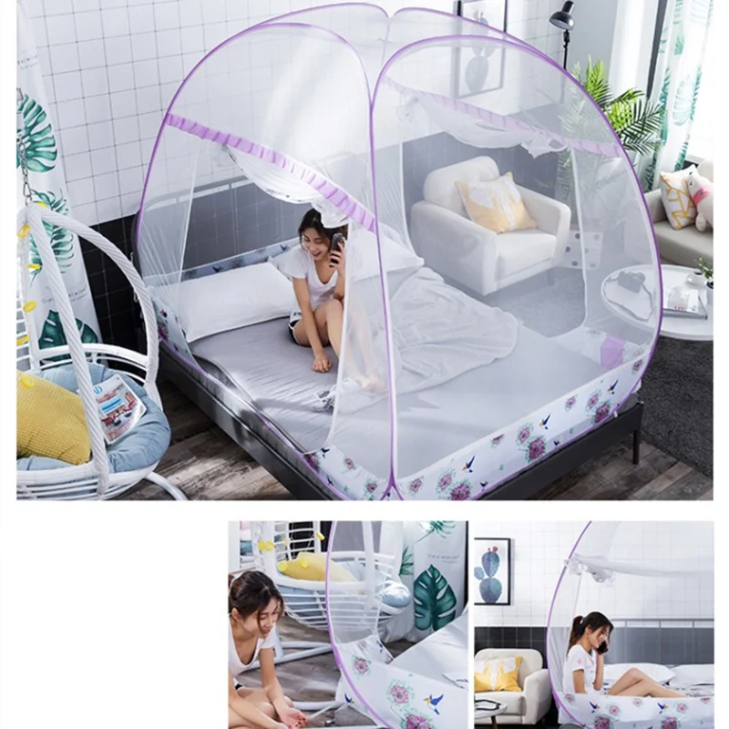 Москитная сетка для штор большая от насекомых Монгольская Юрта Бесплатная