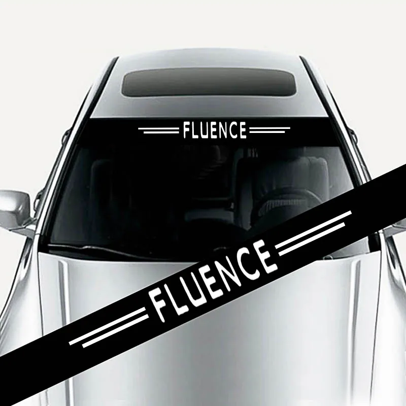 

Car Sticker For Renault Fluence Front Windshield Prevent Sunlight Reflection Decoration Decals Car Accessories