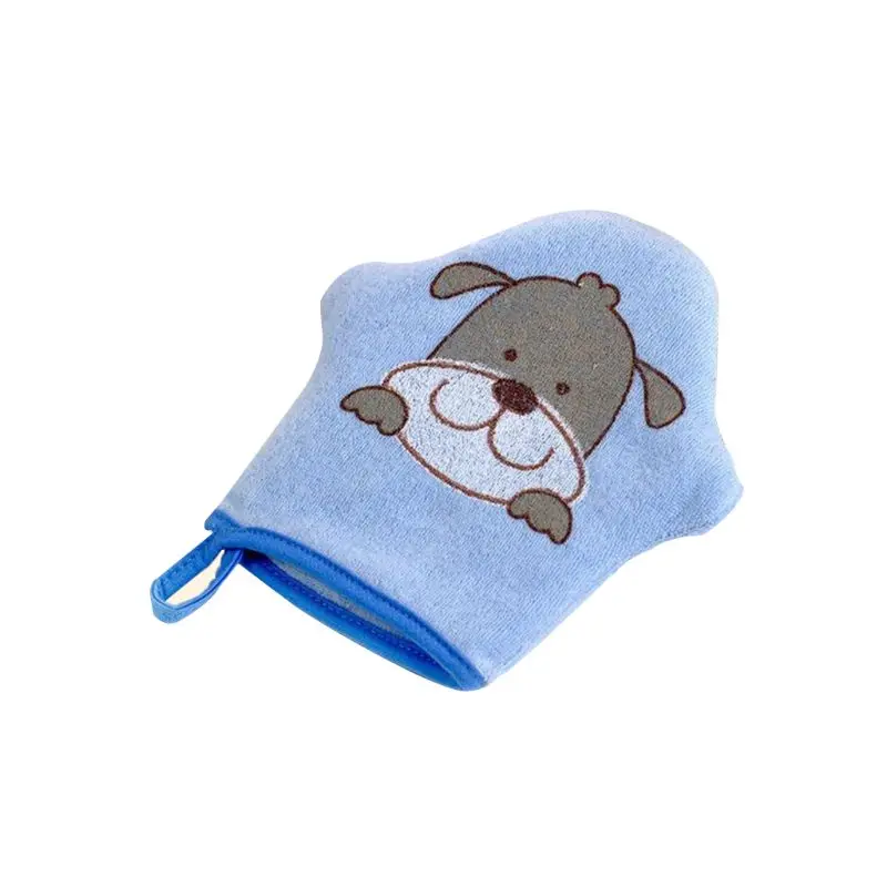 

Мультяшная очень мягкая хлопковая Детская щетка для ванны и душа, перчатка с милым рисунком животного, детское губчатое полотенце, мяч