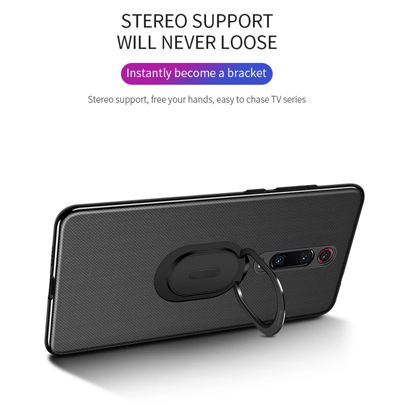 Для Xiaomi mi 9T чехол для Red mi K20 PU кожаный магнитный демонстрационный держатель для колец чехол для телефона для Xiaomi mi 9T красный mi K20 Pro Чехол Coque