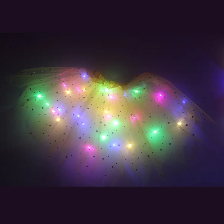 Новинка 2021 светодиодное светящееся платье детский реквизит принцессы для