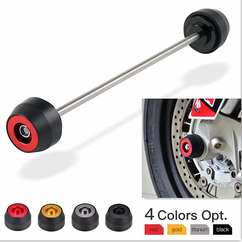 NICECNC Передняя осевая защита ползунка для Aprilia RSV4 RR RF Factory Tuono V4 1100 Shiver SL Dorsoduro 900 750