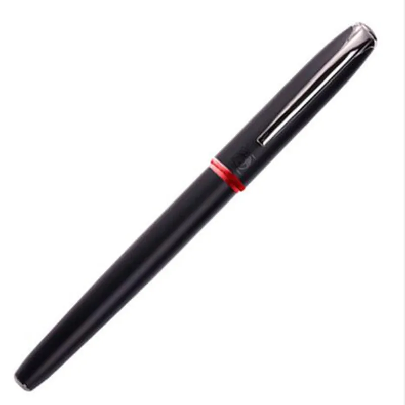 

Picasso Pimio Black Metal Fountain Pen Titanium Black EF/M/Bent Nib 0.38/0.5/1.0mm Matte Barrel with Gift Box Business Pen Set
