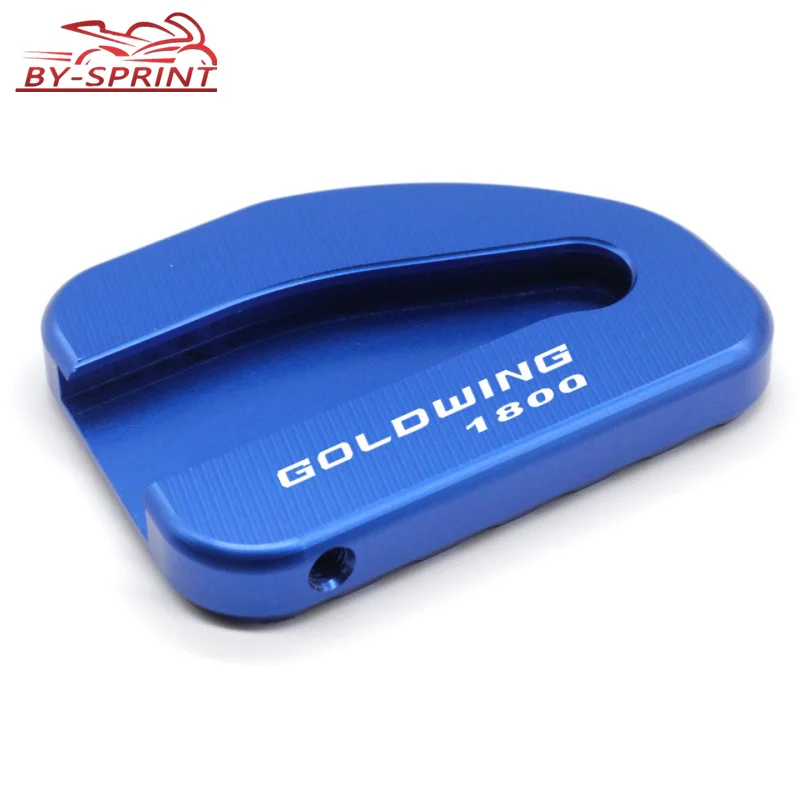 

Goldwing 1800 Motorcycle CNC Foot Kickstand Side Stand Enlarge Extension Plate For Goldwing1800 GL1800 F6B 2002-2017