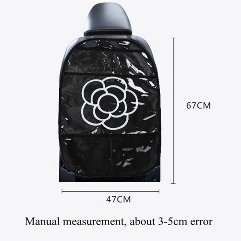 

Anti-Kick Pad For Car Seat Back Seat Creative Multifunctional Anti-Wear Pad For Camellia Auto Anti-Dirty Pad Car Accessories