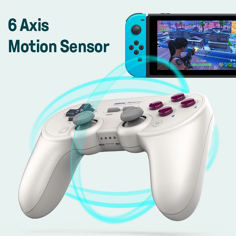 8bitdo SN30 pro plus PRO + Bluetooth геймпад контроллер с джойстиком для Windows Android macOS Nintendo Switch |
