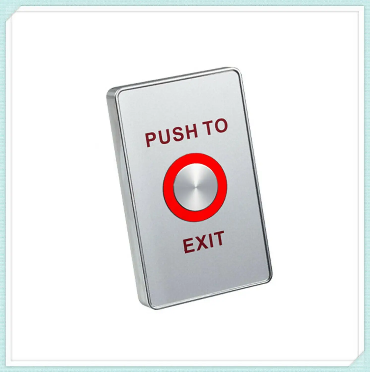 Пьезоэлектрический кнопочный выключатель для выхода IP65 со светодиодсветильник