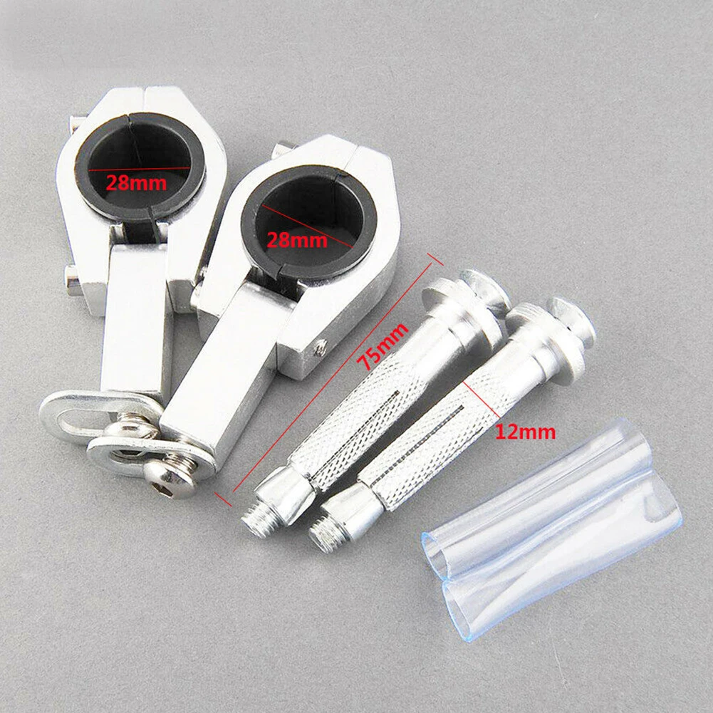 

28mm Dirt Bike Retrofit Replacement Parts Securing Clip Handguard Bracket Kit Hand Brush Motorcycle Mounting Holder Universal