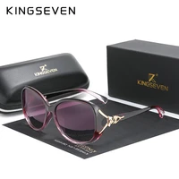kingseven hd sunglasses polarized retro big frame luxury eyewear lady brand designer sun glasses oculos de sol