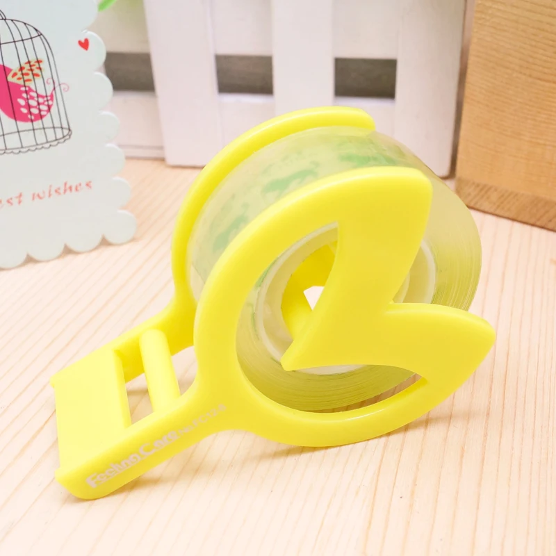 Портативный Васи диспенсер для Ленты Прозрачная Клейкая Лента Резак маскировки