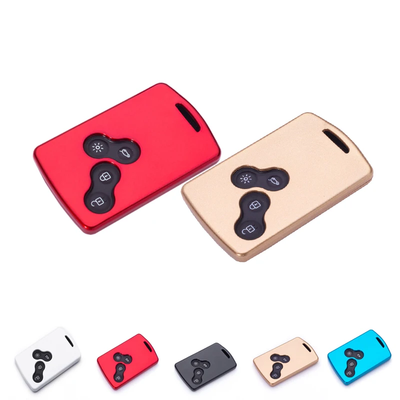 

ABS Car Key Cover For Renault Megane 2 3 Clio 4 Trafic Duster Captur Logan Koleos Laguna 2 3 Auto Remote Control Protector Case