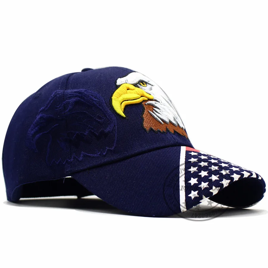 LIBERWOOD патриотическая бейсболка американского Орла и флага США Bald Eagle 3D вышивка