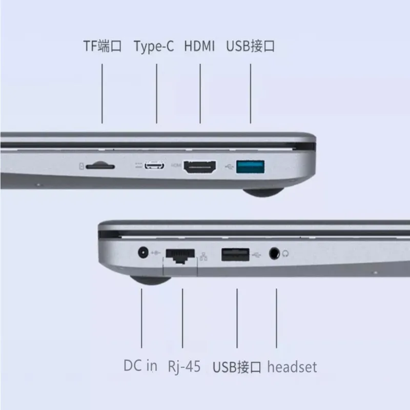 ADJ156 ОЗУ 8 ГБ+ 750 Гб HDD 15,6 дюймов 1920*1080P 2K ips Intel Core i3-5005U процессор ноутбук Windows 7 ноутбук HDMI для офиса дома