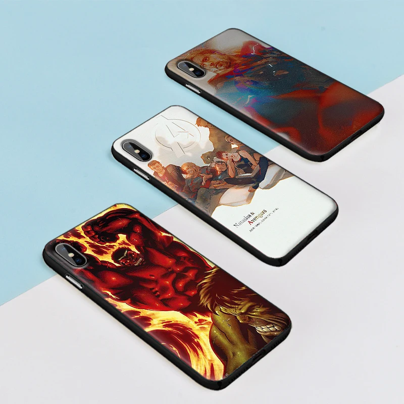 Marvel captain Phone Cover Case For Xiaomi Redmi 7 Note 4X 5A 16G 32G GO 7A K20 Pro 6 5 8 | Мобильные телефоны и
