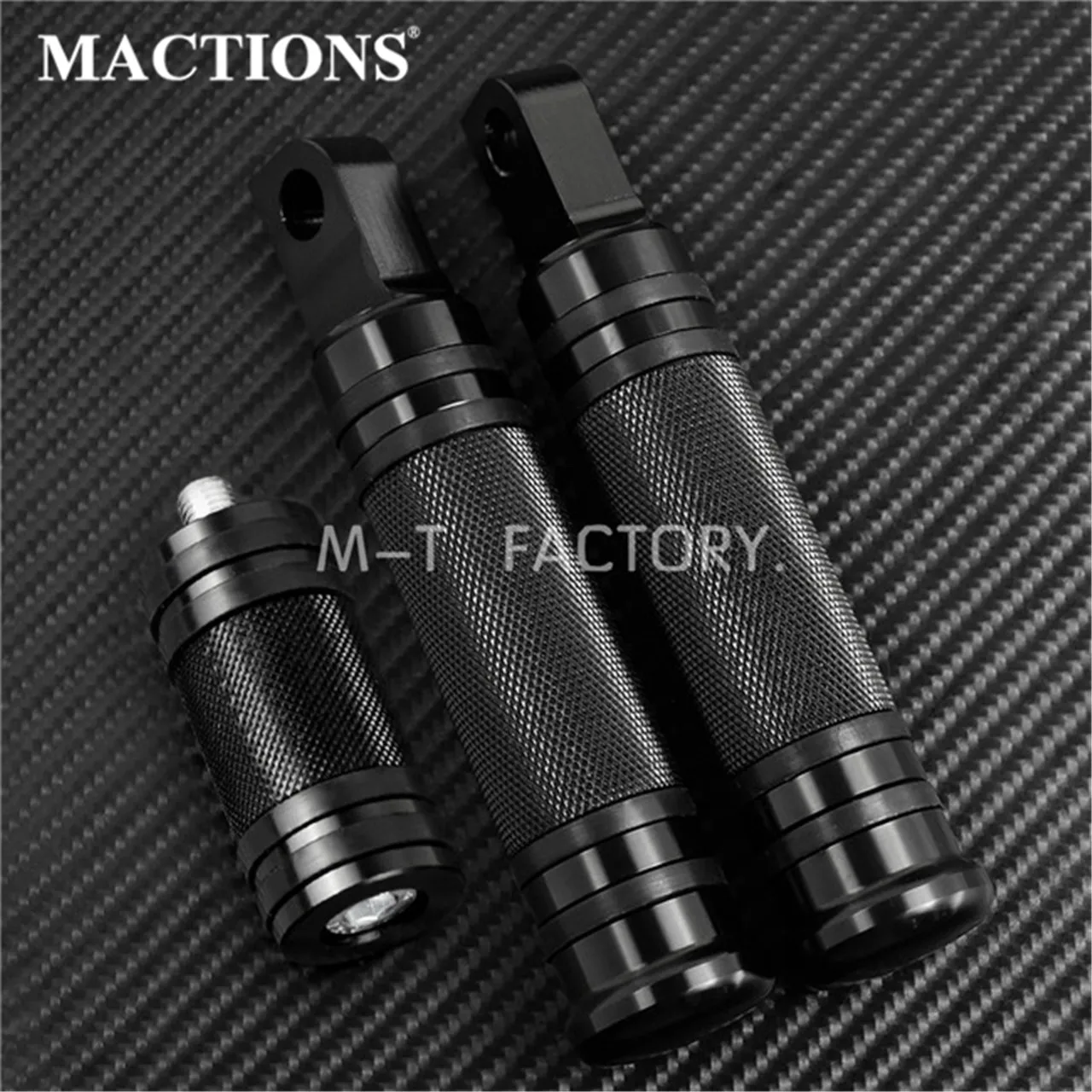 

Motorcycle CNC Footpegs Pedal Footrest With Shift Nails Pegs For Harley Sportster XL 883 1200 Touring Softail Dyna Road King