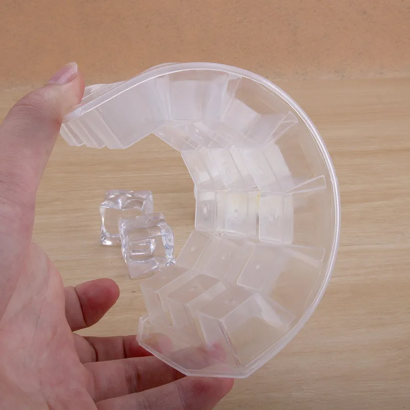 Высококачественная утолщенная Пластиковая форма для льда с 21 ячейкой
