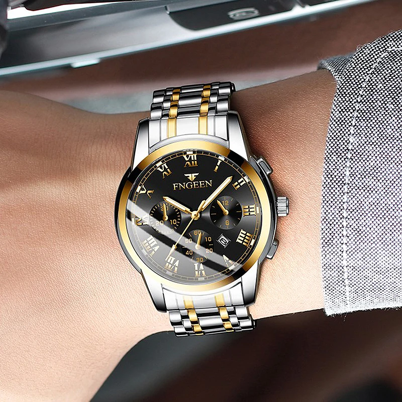 

New Fashion Black Watches Men Quartz Top Brand Analog Military Male Watches Men Sports Army Watch Waterproof Relogio Masculino