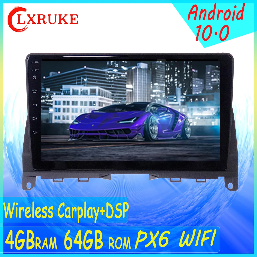 

IPS Android 10,0 4G + 64G Carplay 360 ° камера для Benz C W204 2009-2013 Радио мультимедийный плеер магнитофон видео GPS головное устройство