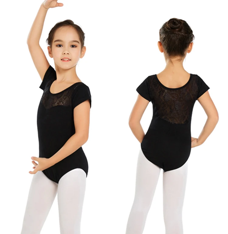 Кружевное балетное трико для девочек платье девочки Детская танцевальная одежда