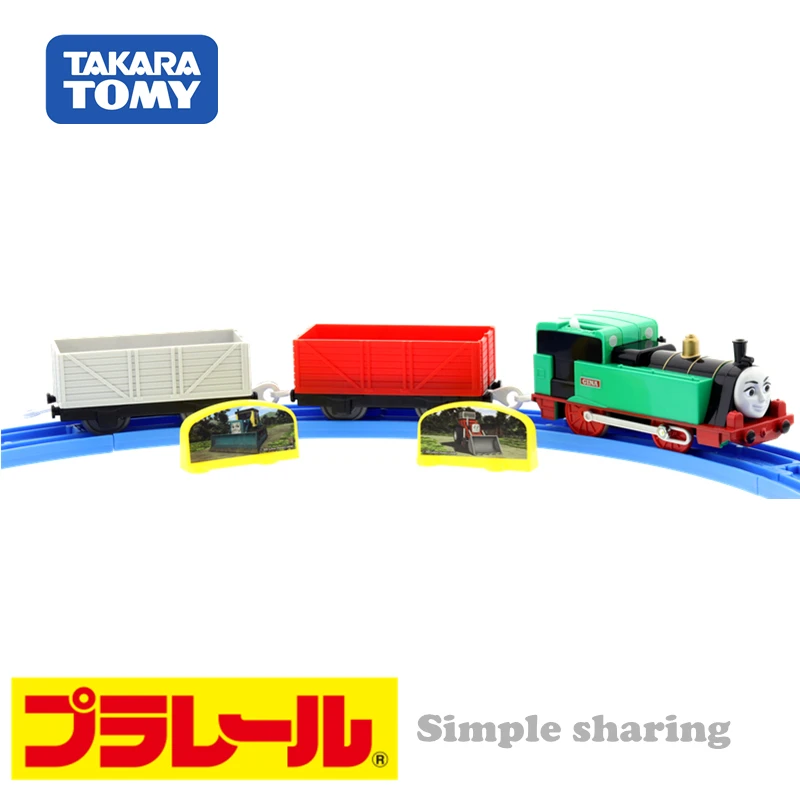 TAKARA TOMY Plarail THOMAS &amp FRIENDS GINA железнодорожный поезд моторизованный локомотив модель