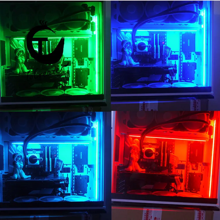 Светильник шасси с магнитной присоской RGB Освещение загрязнение