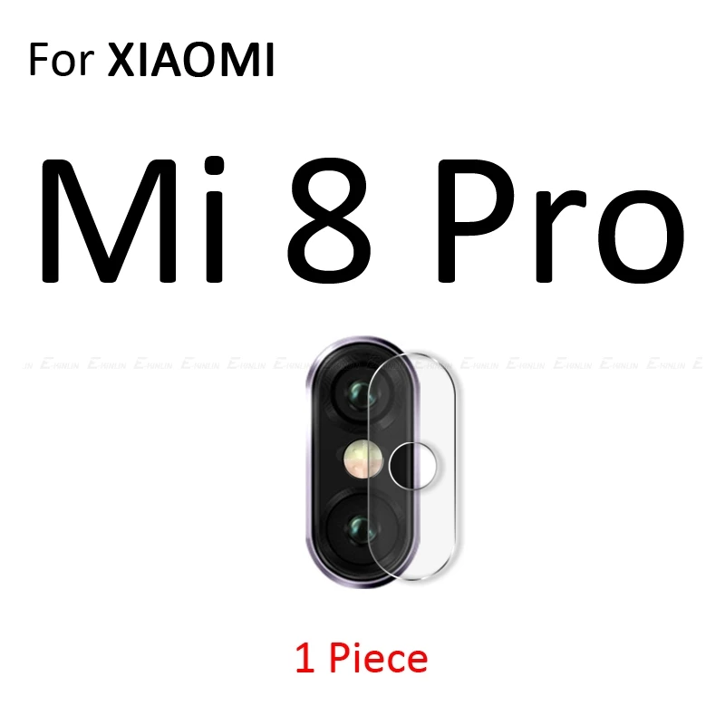 For Xiaomi Mi 8 Pro Задняя Камера защитная крышка объектива закаленное Стекло чехол для Xiaomi mi 9 8 до 9 лет A3 A2 Lite Red mi Note 8, 7 6 5 10 Pro 6A S2 mi x Max 3 - Цвет: For Xiaomi Mi 8 Pro