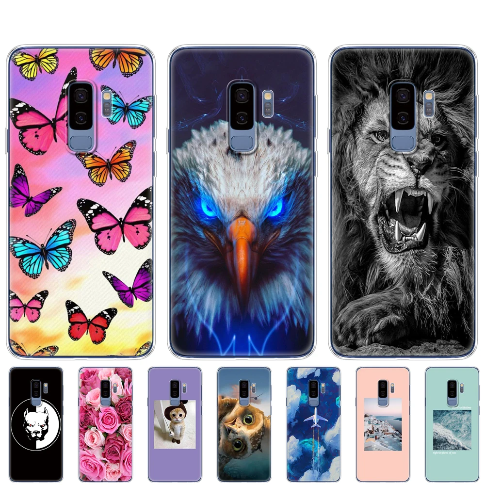 Мягкий силиконовый чехол из ТПУ для Samsung Galaxy S9/S9 PLUS plus защитный телефона|Бамперы| |