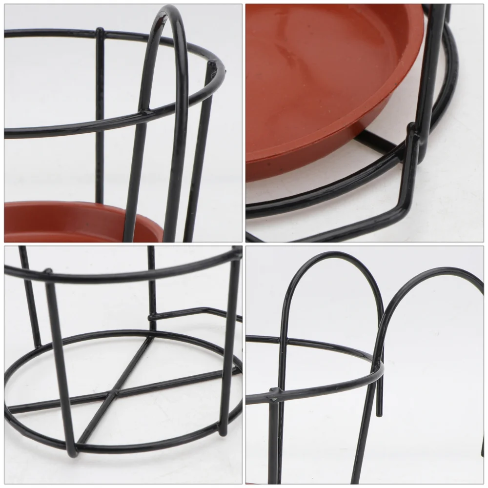 

3 Sets of Balcony Flower Rack Hanging Type Plant Holder Flowerpot Storage Rack