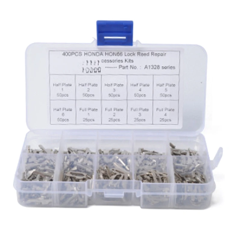 400Pcs Car Lock Plate HON66 Lock Spring Repair Kit For Honda Lock Plate