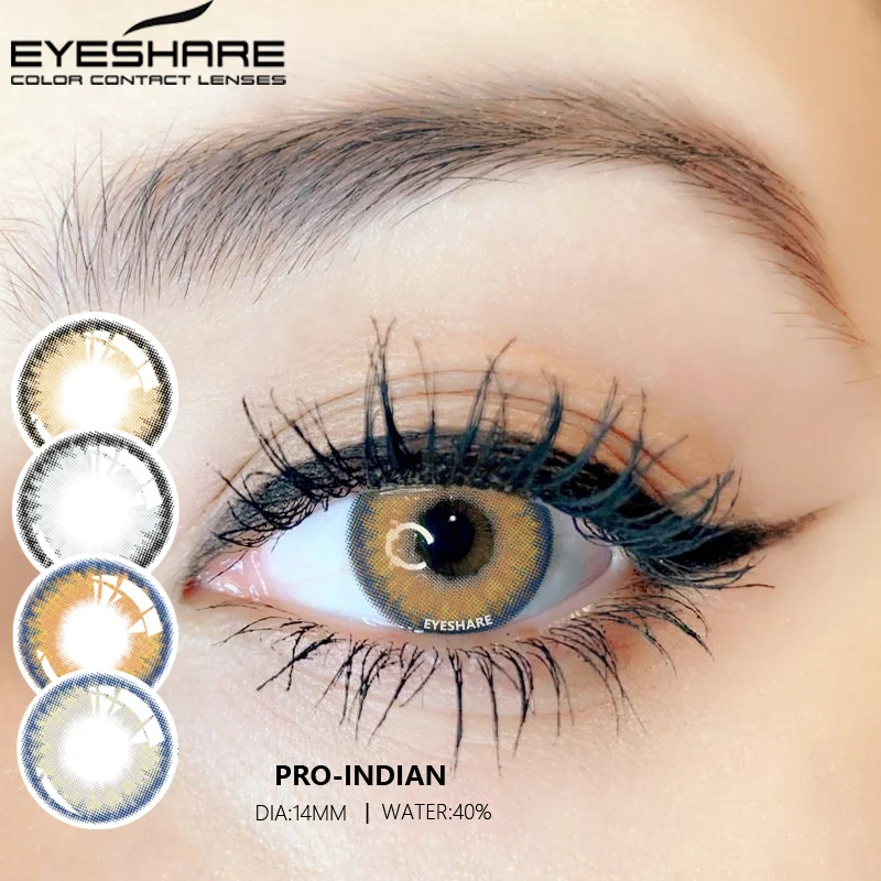 EYESHARE 2 шт./пара PRO серии годовой Пледы для контактных линз контактные линзы глаз