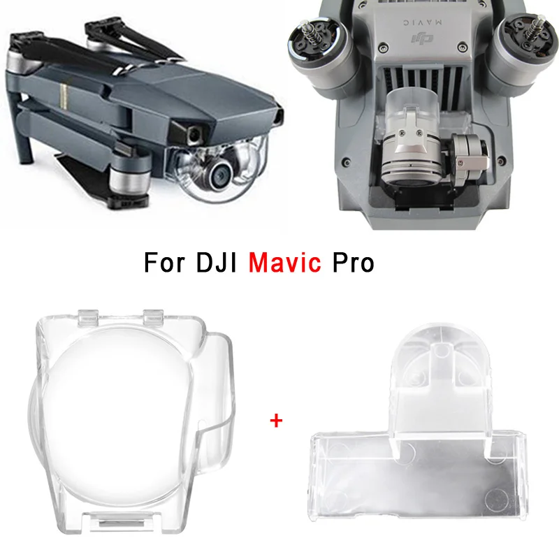 

Gimbal Camera Transparent Cover PTZ Lock Buckle Protector Kit For DJI Mavic Pro Protects Anti-Dust&Water