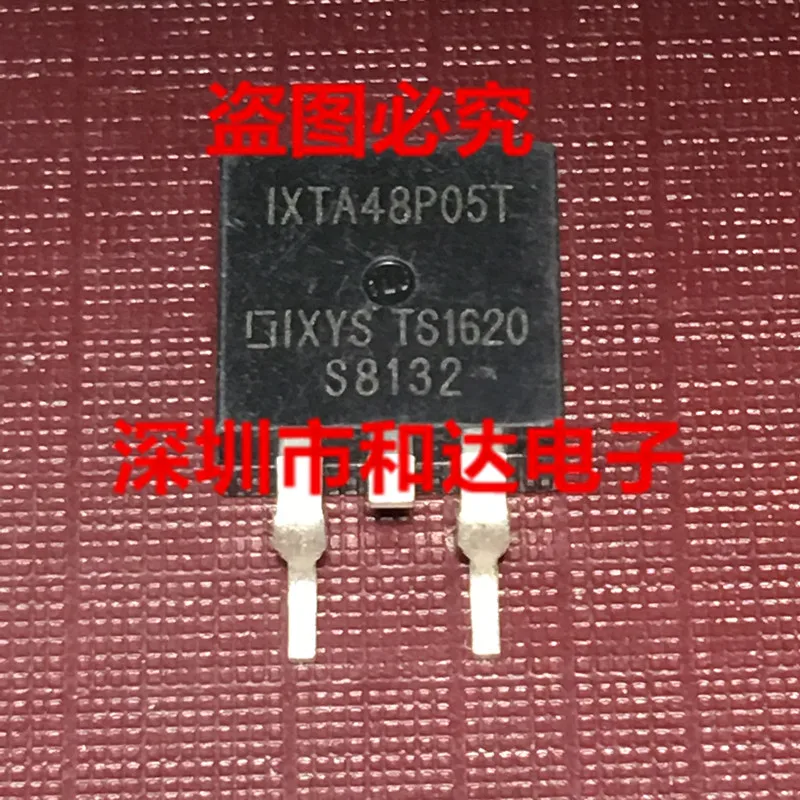 

IXTA48P05T TO-263 P -50V -48A, 5 шт.